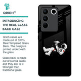 Space Traveller Glass Case for Vivo V27 5G
