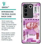 Stock Out Currency Glass Case for Vivo V27 5G