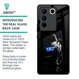 Car In Dark Glass Case for Vivo V27 5G