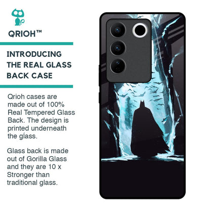 Dark Man In Cave Glass Case for Vivo V27 5G