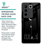 Catch the Moon Glass Case for Vivo V27 5G