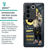 Cool Sanji Glass Case for Vivo V27 5G