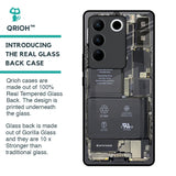 Skeleton Inside Glass Case for Vivo V27 5G