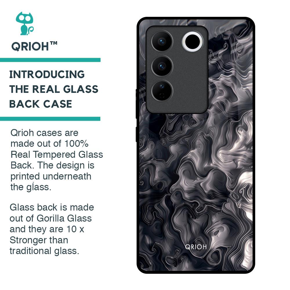 Cryptic Smoke Glass Case for Vivo V27 5G