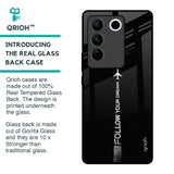 Follow Your Dreams Glass Case for Vivo V27 5G