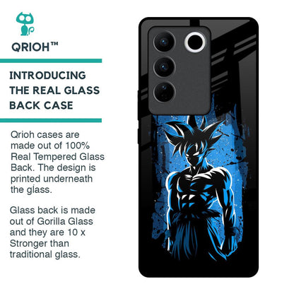 Splatter Instinct Glass Case for Vivo V27 5G
