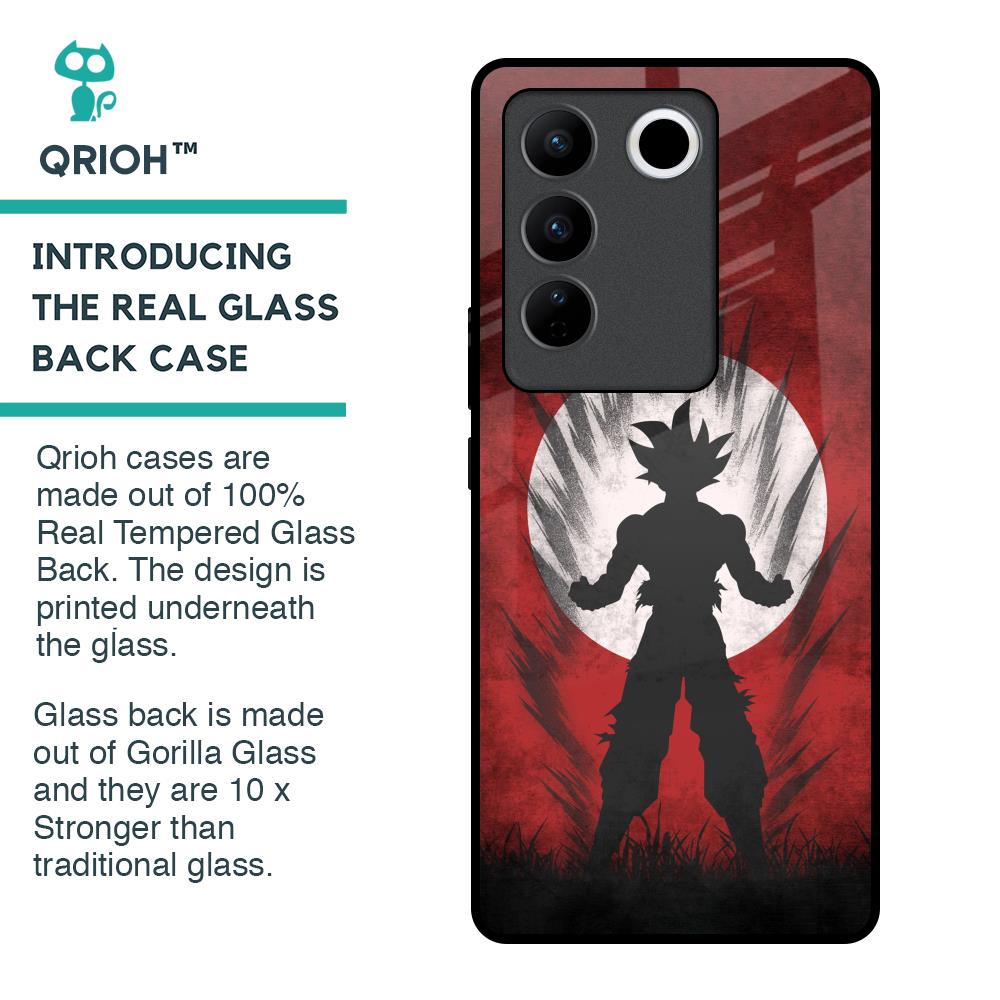 Japanese Animated Glass Case for Vivo V27 5G