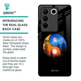 Yin Yang Balance Glass Case for Vivo V27 5G