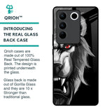 Wild Lion Glass Case for Vivo V27 5G