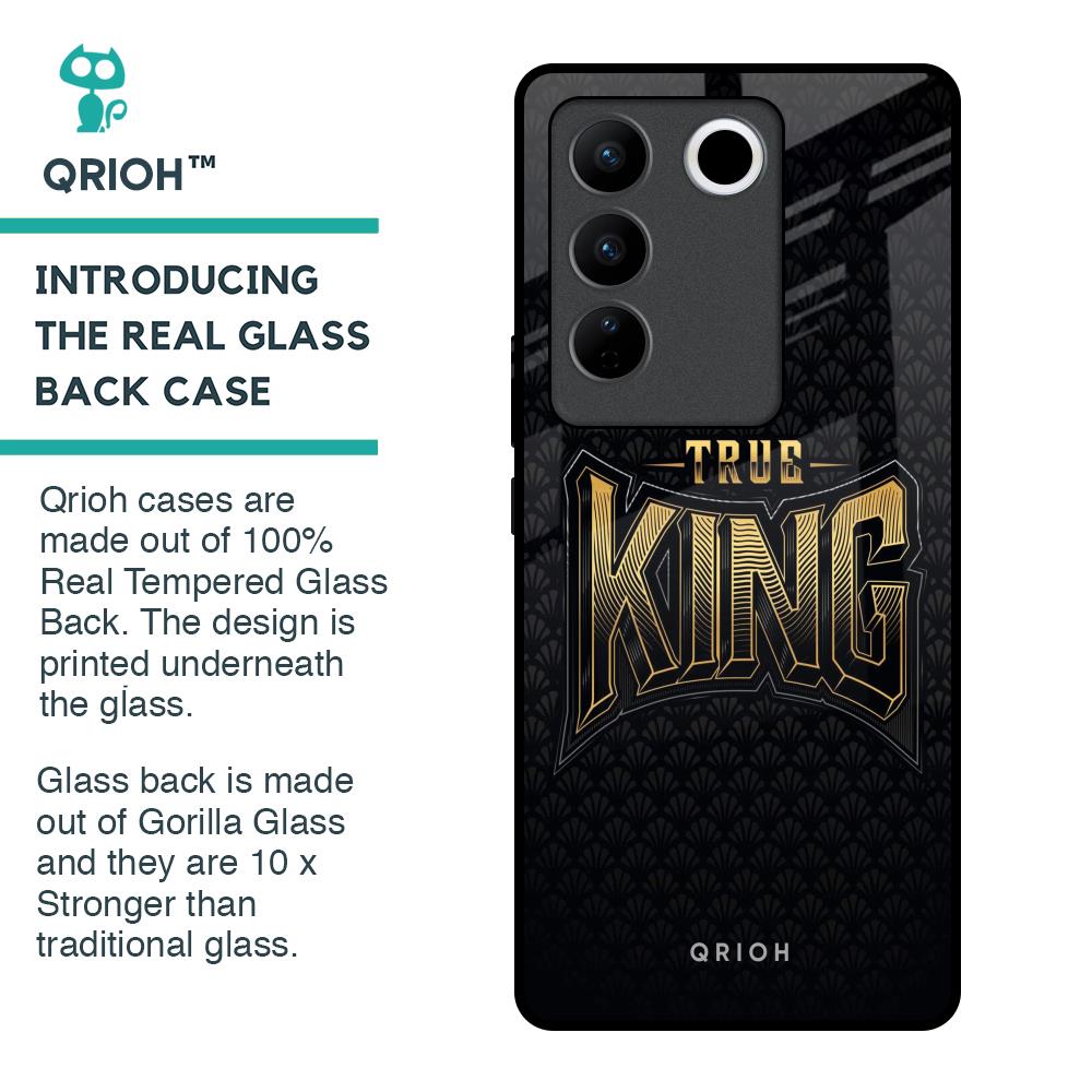 True King Glass Case for Vivo V27 5G