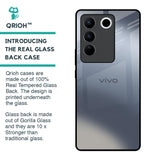 Space Grey Gradient Glass Case for Vivo V27 5G