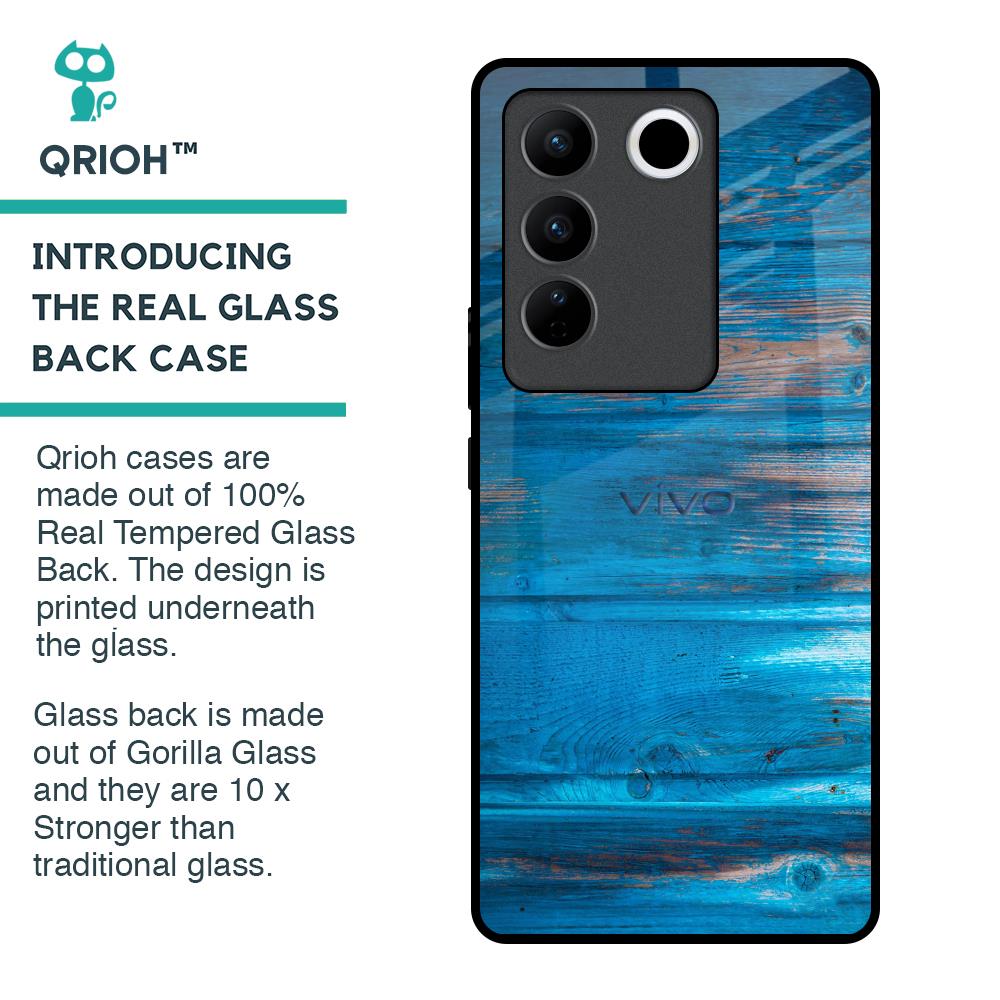 Patina Finish Glass case for Vivo V27 5G