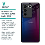 Mix Gradient Shade Glass Case For Vivo V27 5G