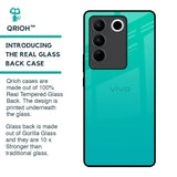 Cuba Blue Glass Case For Vivo V27 5G