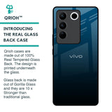 Sailor Blue Glass Case For Vivo V27 5G