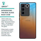 Rich Brown Glass Case for Vivo V27 5G