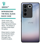 Light Sky Texture Glass Case for Vivo V27 5G