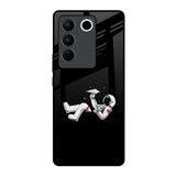 Space Traveller Vivo V27 Pro 5G Glass Back Cover Online