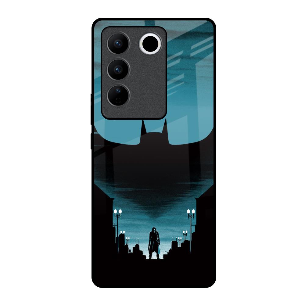 Cyan Bat Vivo V27 Pro 5G Glass Back Cover Online