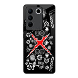 Red Zone Vivo V27 Pro 5G Glass Back Cover Online