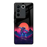 Retro Astronaut Vivo V27 Pro 5G Glass Back Cover Online