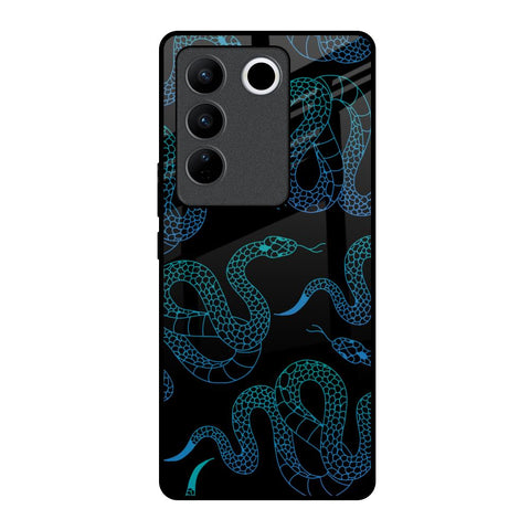 Serpentine Vivo V27 Pro 5G Glass Back Cover Online