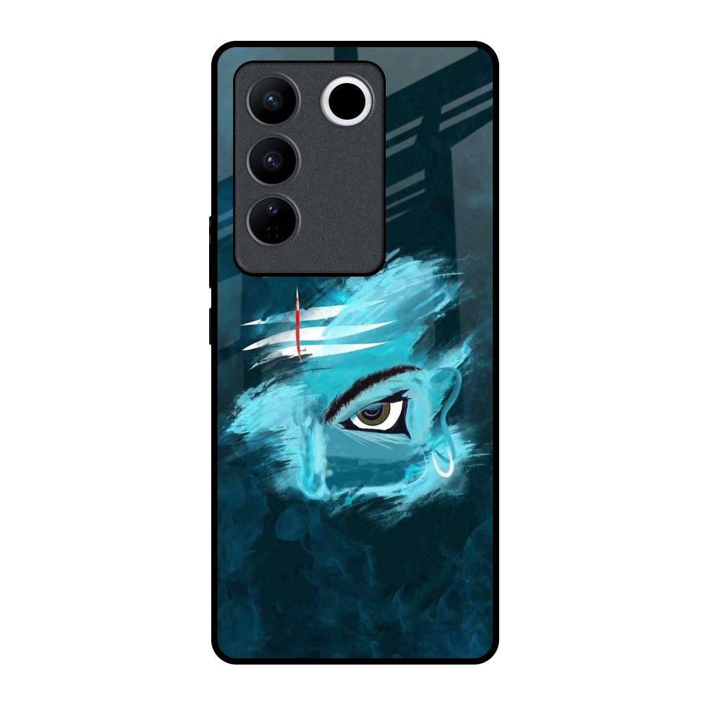 Power Of Trinetra Vivo V27 Pro 5G Glass Back Cover Online