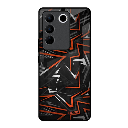 Vector Art Vivo V27 Pro 5G Glass Back Cover Online