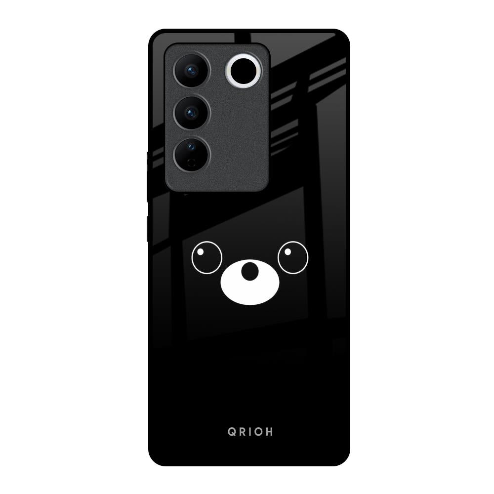 Cute Bear Vivo V27 Pro 5G Glass Back Cover Online