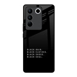 Black Soul Vivo V27 Pro 5G Glass Back Cover Online