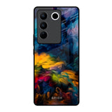 Multicolor Oil Painting Vivo V27 Pro 5G Glass Back Cover Online