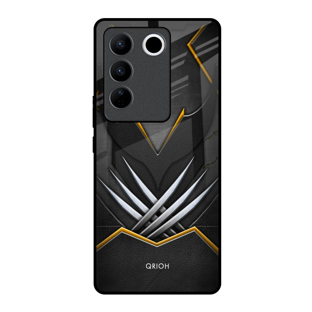 Black Warrior Vivo V27 Pro 5G Glass Back Cover Online