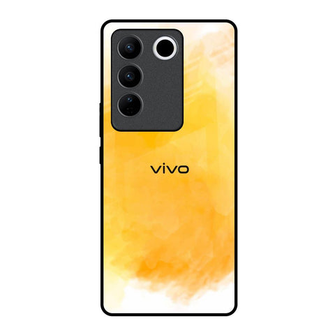 Rustic Orange Vivo V27 Pro 5G Glass Back Cover Online