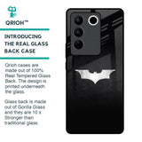 Super Hero Logo Glass Case for Vivo V27 Pro 5G