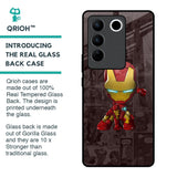 Angry Baby Super Hero Glass Case for Vivo V27 Pro 5G