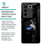 Car In Dark Glass Case for Vivo V27 Pro 5G