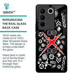 Red Zone Glass Case for Vivo V27 Pro 5G
