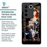 Shanks & Luffy Glass Case for Vivo V27 Pro 5G