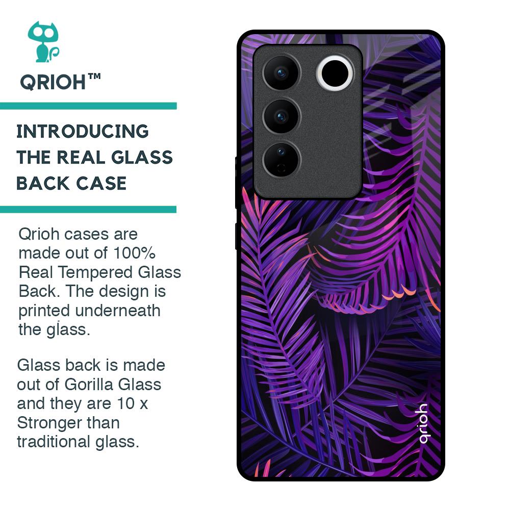 Plush Nature Glass Case for Vivo V27 Pro 5G