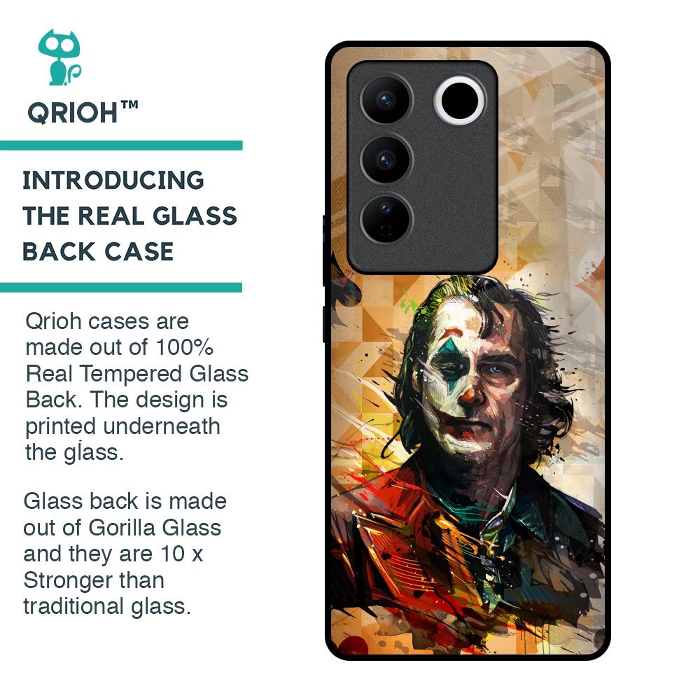 Psycho Villain Glass Case for Vivo V27 Pro 5G