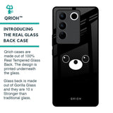 Cute Bear Glass Case for Vivo V27 Pro 5G