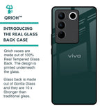 Olive Glass Case for Vivo V27 Pro 5G