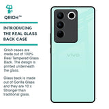 Teal Glass Case for Vivo V27 Pro 5G