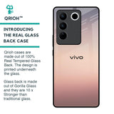 Golden Mauve Glass Case for Vivo V27 Pro 5G