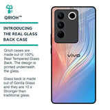 Mystic Aurora Glass Case for Vivo V27 Pro 5G