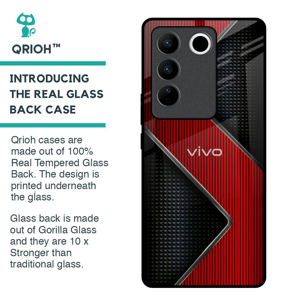 Art Of Strategic Glass Case For Vivo V27 Pro 5G
