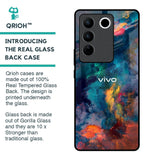 Colored Storm Glass Case for Vivo V27 Pro 5G