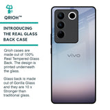 Light Sky Texture Glass Case for Vivo V27 Pro 5G