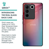 Dusty Multi Gradient Glass Case for Vivo V27 Pro 5G