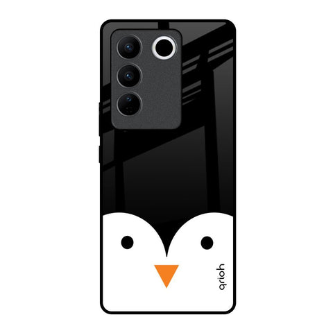 Cute Penguin Vivo V27 Pro 5G Glass Cases & Covers Online